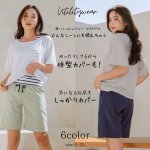 画像2: 体系カバーTシャツとショットパンツとタンキニ上下セットの水着4点セット (2)